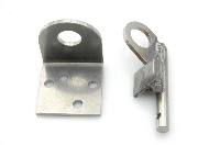 Montasjebrakketene til fleksibel bremserør (H145), 2 stk.