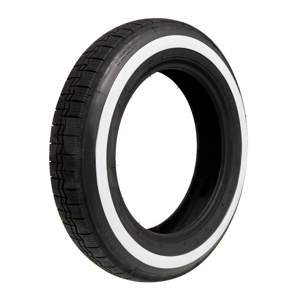 Michelin 125/15 med hvit side