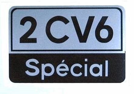 2cv 6 Spécial logo
