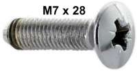 M7 X 28 skrue chroom