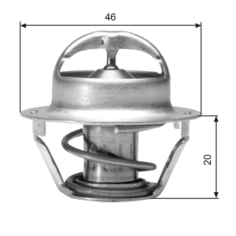 termostat cx ny type 82 °C