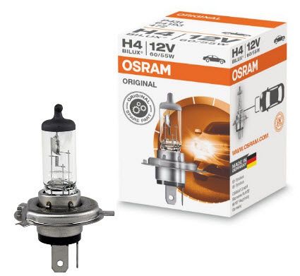 lyspære h4 60/55w osram