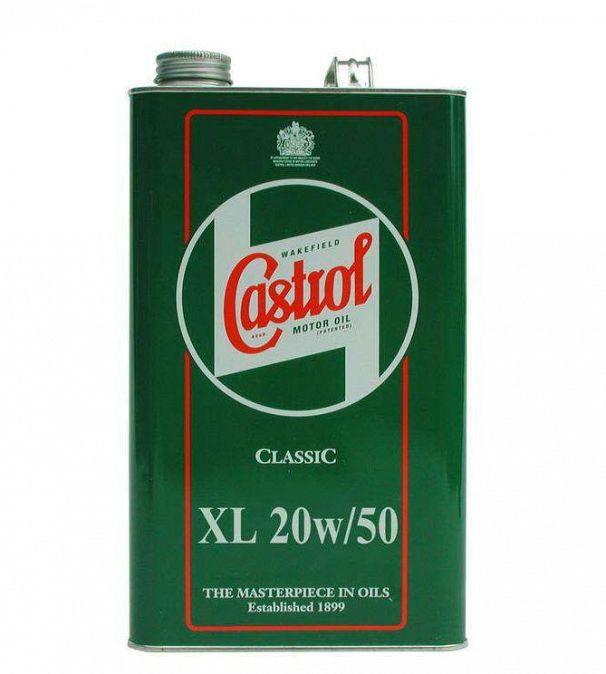 Castrol 20W50 Motorolje 5L (på fårespørsel)