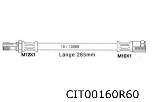 Bremseslange 285mm