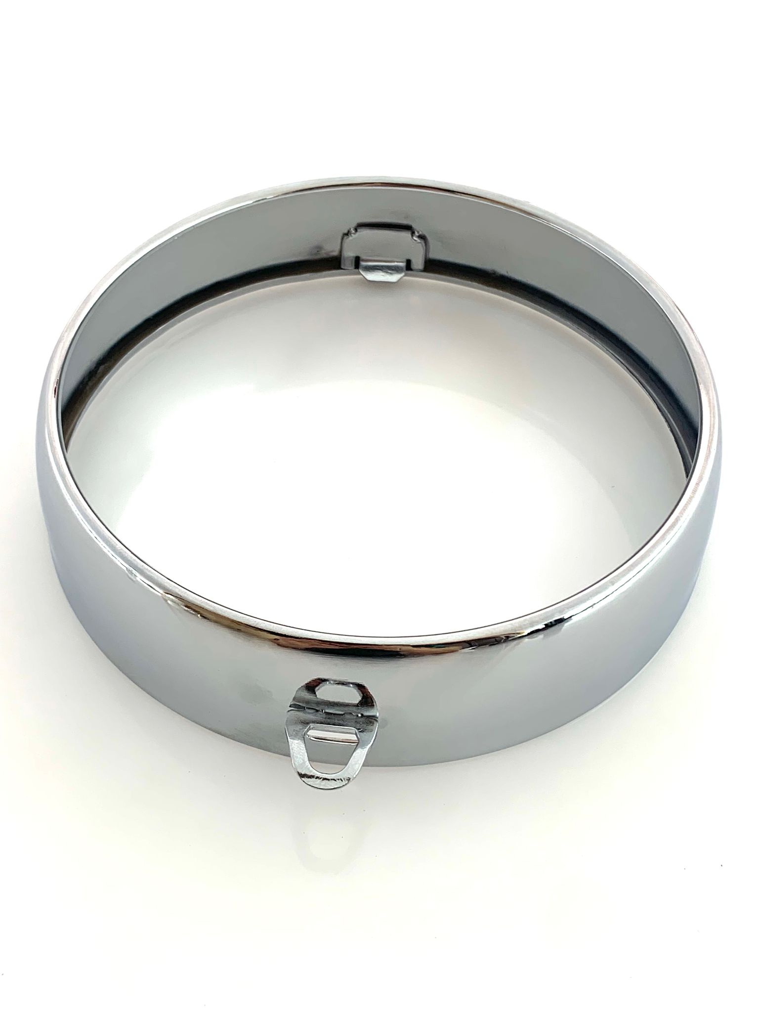 Sidelykt chrome ring