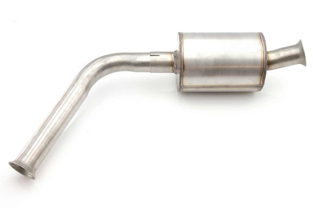 Rustfritt stål fremre rør med potte, ->12/59