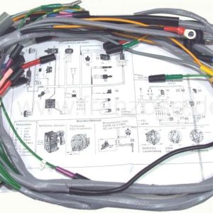 Ledningsnett 2cv 09/1962-06/1965 6 volt