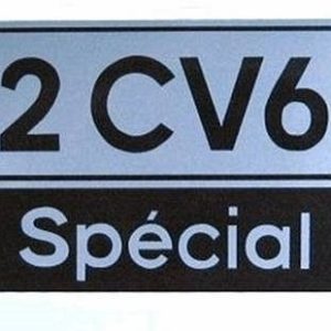2cv 6 Spécial logo
