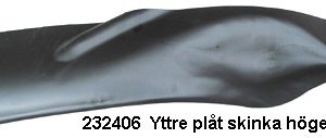 Rep del yttredel "skinke" høyre