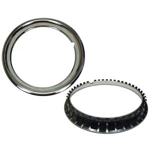 Yttre hjulring 2cv 15" chrome