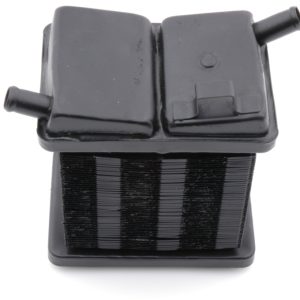 Varmeapparatradiator, ny innmat, gammel type (pantedel) 66-68