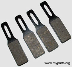 Håndbremsklosser, org. Citroën