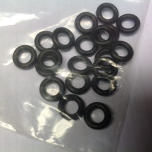 10 stk små gummi O-ringer for servo-montasje 4,2X8X1,9