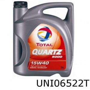 quartz 5000 15w40 total 5 ltr